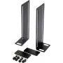 Rack-teline vahvistimelle, Omnitronic 1U taakse asennettava (malli 30100935)