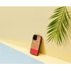 Man and Wood -suojapuhelinkotelo iPhone 12 mini – kalanruotokuvio azalea musta