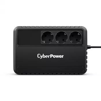 CyberPower BU650EG-FR keskeytymätön virransyöttö (UPS) Line-Interactive 0,65 kVA 360 W 3 AC-lähtöä