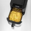 Kuumailmafriteerauskeitin Rommelsbacher FRH 1500 — 5 L, 1500 W, ruostumaton teräs/musta