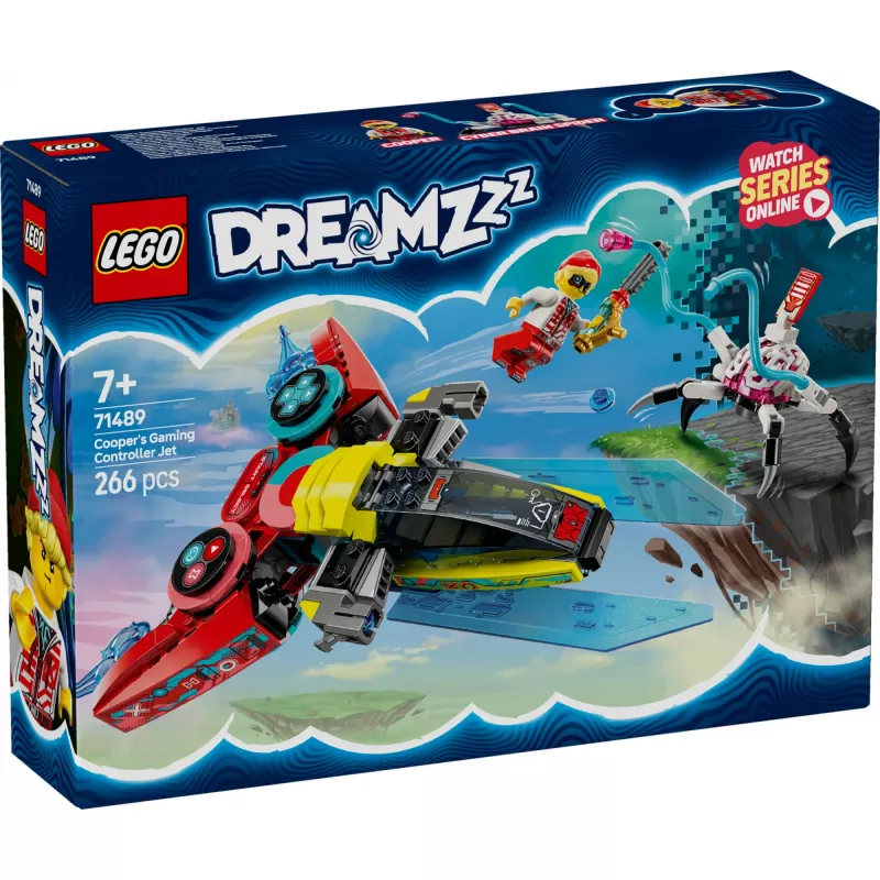 Lego 71489 DREAMZzz Coopers lentävä videopeliohjain, rakennuslelu