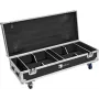 Flightcase Roadinger 31005145 8x AKKU IP UP-4 QuickDMX lataustoiminnolla