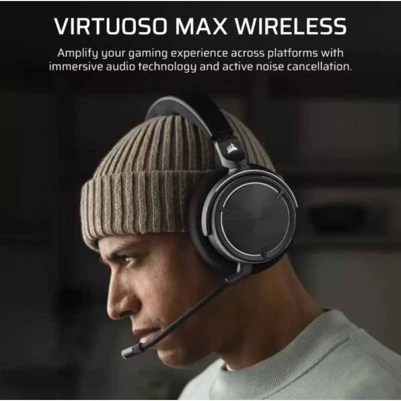 Kuulokkeet Virtuoso Max Wireless Carbon