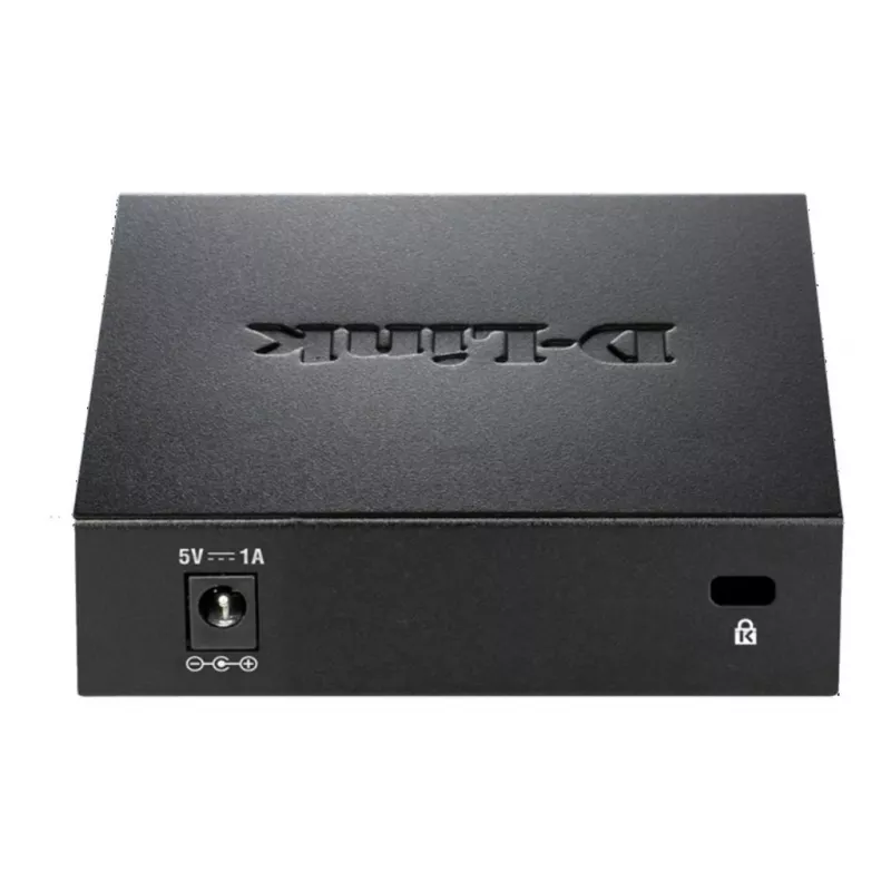 D-Link DES-105 hallitsematon L2 musta