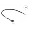 DeLOCK 90781 sarjaporttimuunnin toistin eristin USB 2.0 RS-232 musta vihreä
