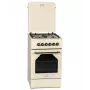 Kaasu-sähköliesi MPM MPM-56-KRM-14, 56 cm, 4 kaasupoltinta, sähköuuni, kerma