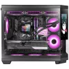 Mars Gaming MC3TCORELCDM tietokonekotelo Mini Tower musta