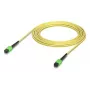 Ubiquiti InfiniBand kuitukaapeli UACC-OFC-SA-MPMP-5M 5m OS2 keltainen