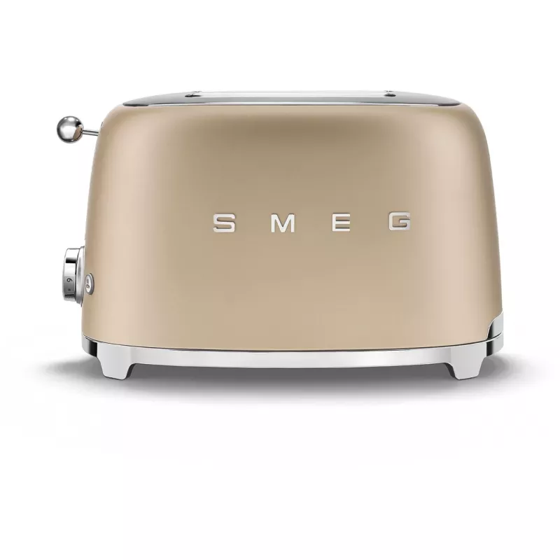 Leivänpaahdin Smeg 50's Style TSF01CHMEU 2 viipaletta kulta 950W