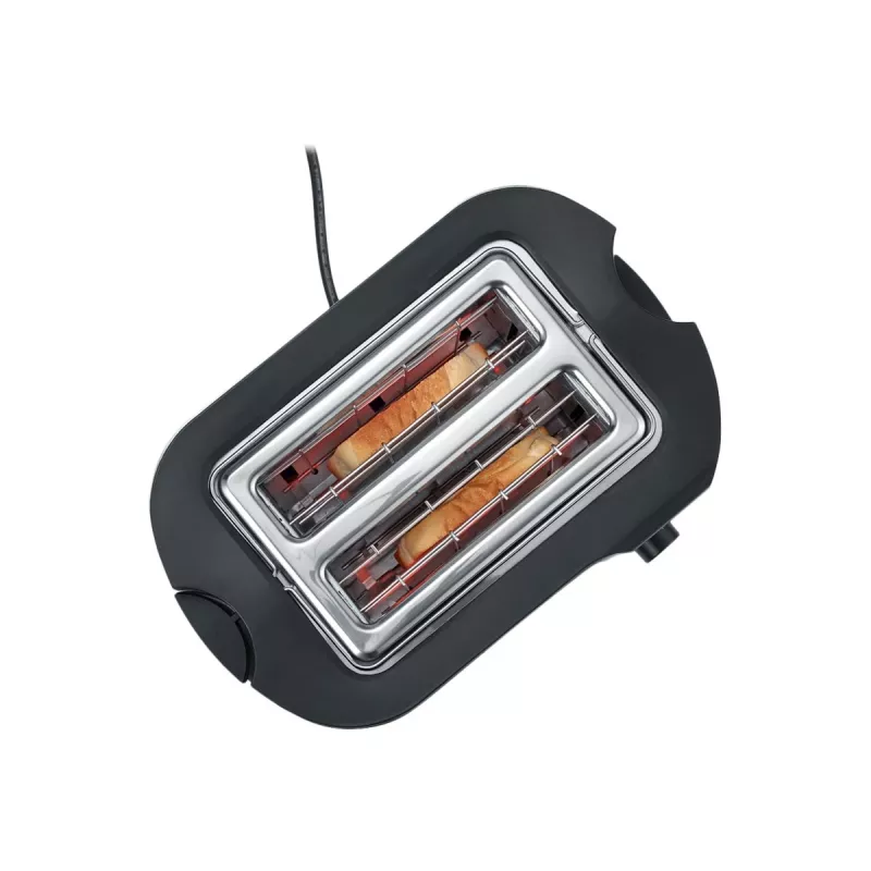 Severin 2589 2 viipaletta 800 W musta, ruostumaton teräs