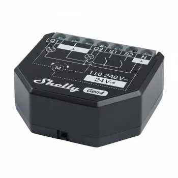 Setti 2 kpl Shelly 2PM Gen4 Zigbee/Matter-ohjaimia