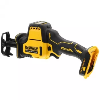 Puukkosaha DeWALT DCS369N-XJ, harjaton moottori, akkukäyttöinen, leikkaussyvyys puu 9 cm, teräs 4 cm, 2800 iskua/min, 1,43 kg