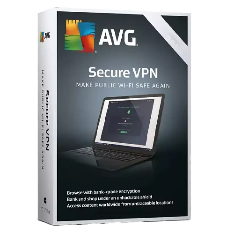 AVG Secure VPN | 10 laitetta | 1 vuosi