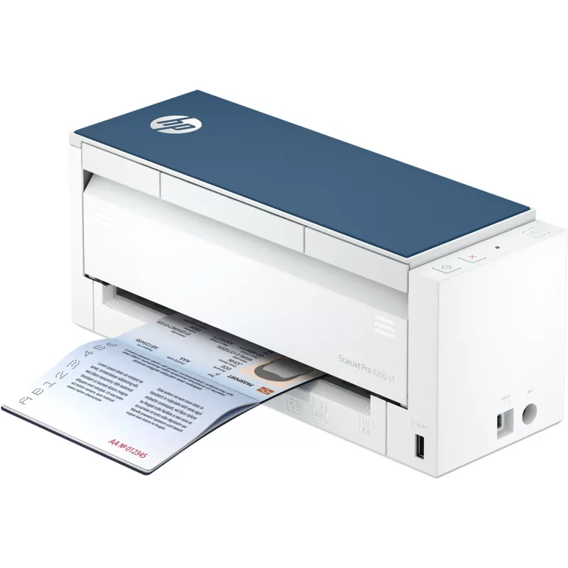 ADF-skanneri HP ScanJet Pro 4200 s1 600 x 600 DPI A4 sininen valkoinen