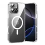 Suojakotelo Vention KUGT0-40 iPhone 16 Pro Max -puhelimeen — läpinäkyvä, MagSafe-yhteensopiva
