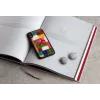 iKins puhelinkotelo iPhone XR — kirsikankukkakuvio, musta