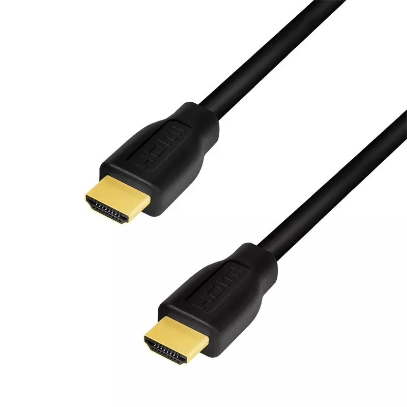 LogiLink CH0103 HDMI AV-kaapeli musta 5 m 1x HDMI-uros 1x HDMI-uros