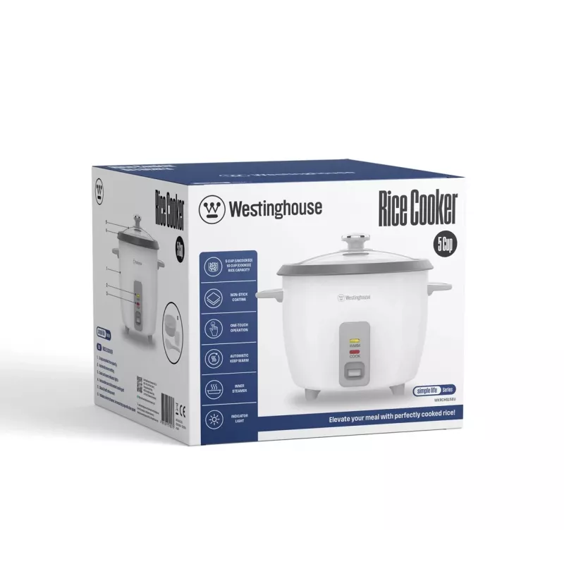 Westinghouse WKRCHSL5EU riisinkeitin, 1 L, 400 W, valkoinen