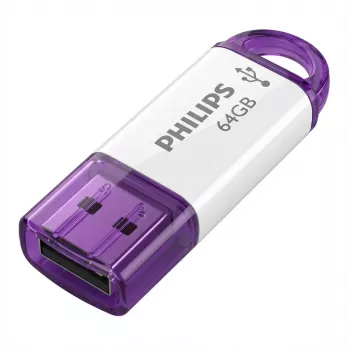Philips FM64FD70D/00 Snow Edition USB-muistitikku 64 GB, USB 2.0, Magic Purple, 2 kpl:n pakkaus