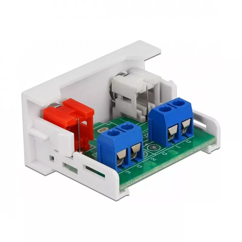 Easy 45 -moduuli 2 x RCA-liitäntä DeLOCK 81338