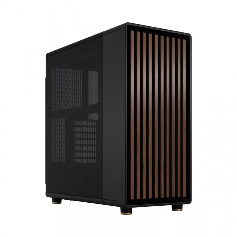 Fractal Design North Charcoal musta Mesh Mid-Tower-kotelo – musta