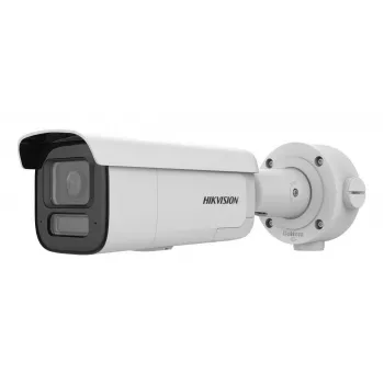 Hikvision Pro Series 4MP AcuSense vilkkuvalo ja äänimerkki moottoroitu varifokaali bullet-verkkokamera