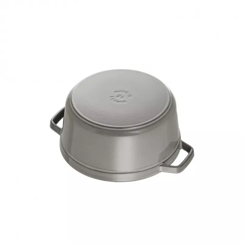 Cocotte Staub 20 cm harmaa valurauta