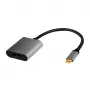 LogiLink CUA0102 USB 3.2 Gen1 Type-C - DisplayPort-kaapeli 0,15 m musta
