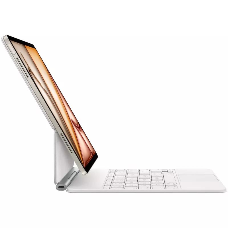 Magic Keyboard iPad Air 13 tuumaa M3 – hollantilainen – valkoinen