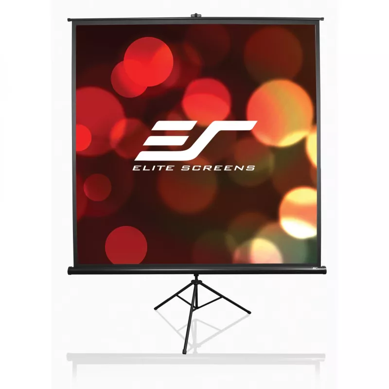 Elite Screens | kannettava jalustakangas | T100UWH | halkaisija 100 tuumaa | 16:9 | musta