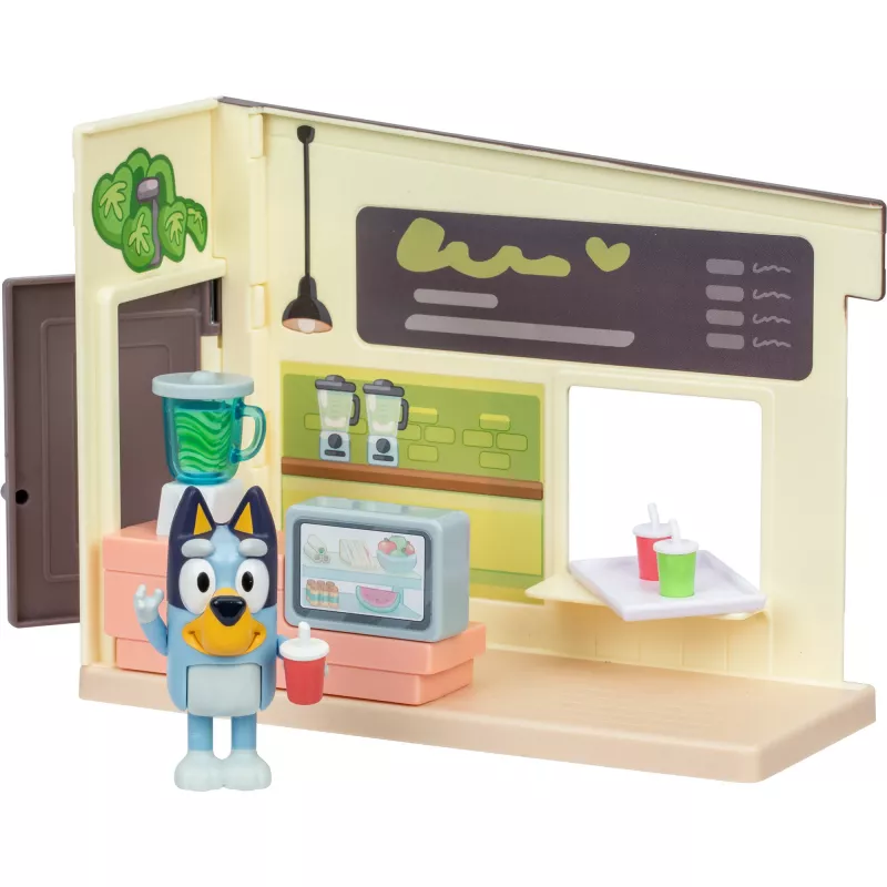 Figuurisetti Bluey Mini Juice Shop