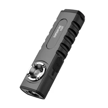 Taskulamppu Supfire G20 monitoimi 470 lm, ladattava USB:llä