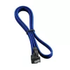 CableMod ModMesh - SATA-kaapeli - Serial ATA 150/300/600 - SATA (W) suorakulmainen SATA (W) - 60 cm - sininen (CM-CAB-RSAT-N60KB-R)
