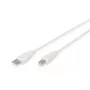 Assmann USB-liitäntäkaapeli, Type-A - B M/M, 3,0 m, USB 2.0 -yhteensopiva, UL, beige (AK-300102-030-E)