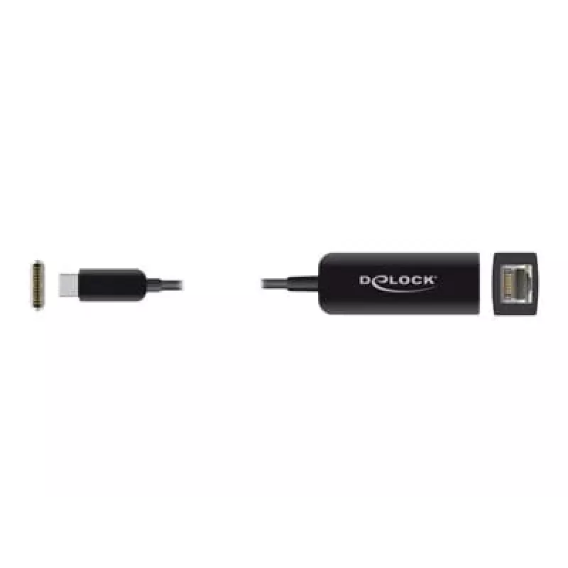 Adapteri USB Type-C-uros 2,5 Gigabit LAN kompakti DeLOCK 66645