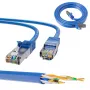 Verkkokaapeli Extralink LAN-patch-kaapeli Cat.6A RJ-45 Cat6a 3m sininen