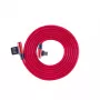 Sbox USB->Micro USB 90 M/M 1,5m USB-MICRO-90R mansikanpunainen