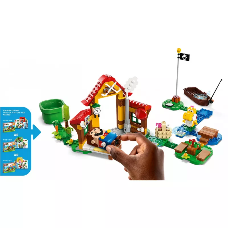 LEGO SUPER MARIO 71422 LISÄOSASETTI - PIKNIK MARION KOTONA