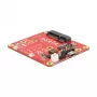 Sisäinen mSATA-adapteri DELOCK 62648 Micro-USB-isäntäliitännällä, 6 Gbit/s, 65×56×12 mm