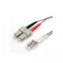ROLINE OM4 50/125µm LC/SC kuitu-patchkaapeli 0,5 m
