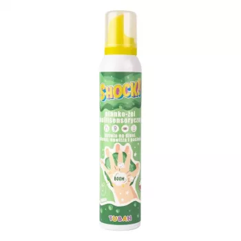 Slime Tuban SHOCK! MULTISENSORY FOAM-GEL APPLE 200 ml vihreä