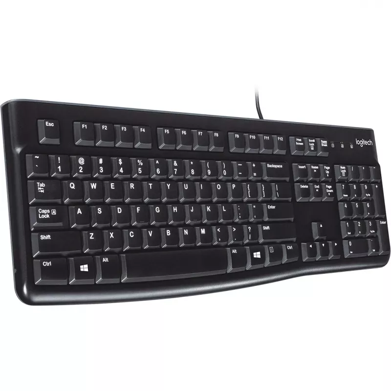 Logitech K120 näppäimistö USB QWERTY espanjalainen musta (920-002499)
