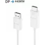 PureLink aktiivinen DisplayPort 1.2 - HDMI 2.0 -sovitinkaapeli, 4K60Hz (444), DisplayPort uros/HDMI uros