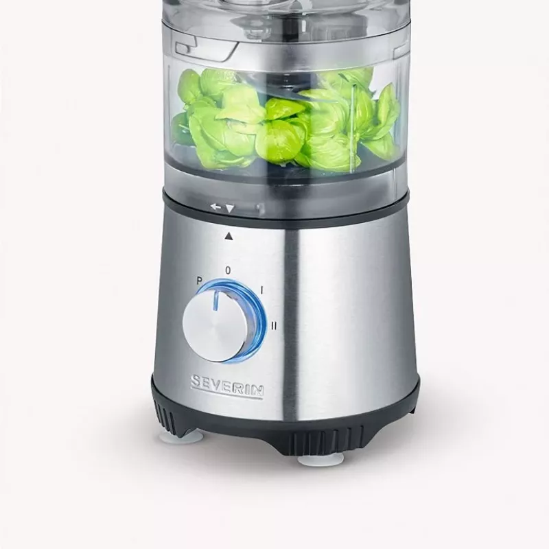 Sähköinen silppuri Severin KM 3865 0,5 L 400 W musta ruostumaton teräs