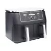 Ninja AF400EU kuumailmafriteerauslaite kaksiosainen 9,5 L erillinen 2470 W kuumailmafriteerauslaite musta