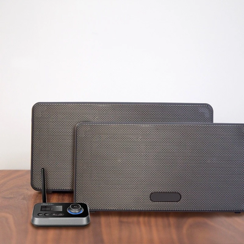 LogiLink BT0062 Bluetooth-audiolähetin/vastaanotin BT 5.0 10 m kantama