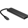 USB-keskitin Inter-Tech H-469-1 Type-C 5000 Mbit/s HDMI