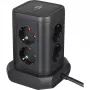 Pistorasiatorni Brennenstuhl 1153560010 — 8 pistorasiaa, 2×USB-A, 1×USB-C, musta