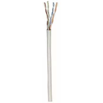 Intellinet verkko Cat5e bulk-kaapeli, 24 AWG, massiivilanka, 305 m, harmaa, CCA, U/UTP, laatikko