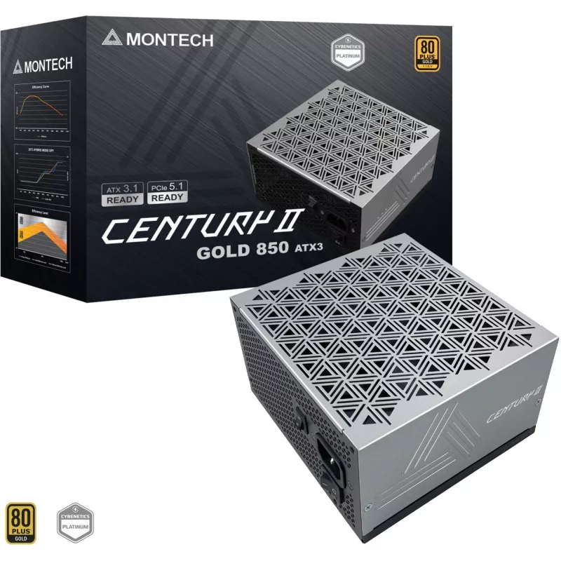 Virtalähde | MONTECH | CENTURY II | ATX | 850 W | CENTURYII850
